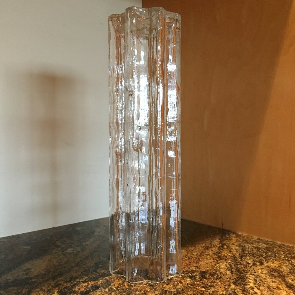 Crystal Glass Cylinder Pendant Light Chrome Hanging Fixture #6